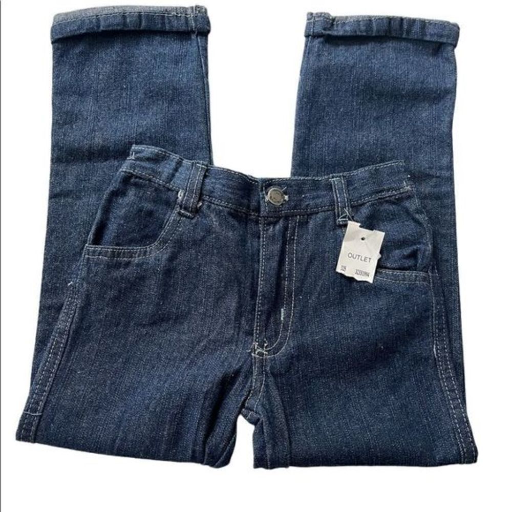 GIRLS denim cuffed jeans
